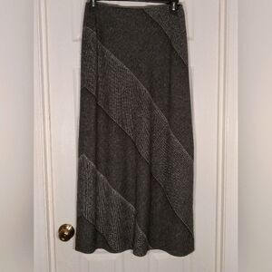 wool blend maxi skirt Nygard Collection 10 Lined